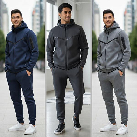 Костюм Спорт Moranny 1119 black - делук