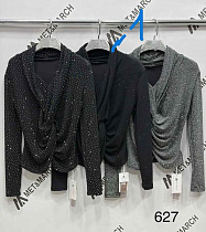 Блузка Met&March 627-1 black - делук