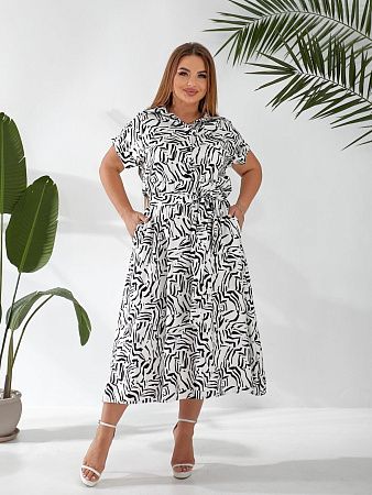 Платье Oska 705 white - делук
