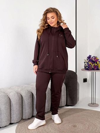 Костюм Спорт Oska 6095 brown - делук