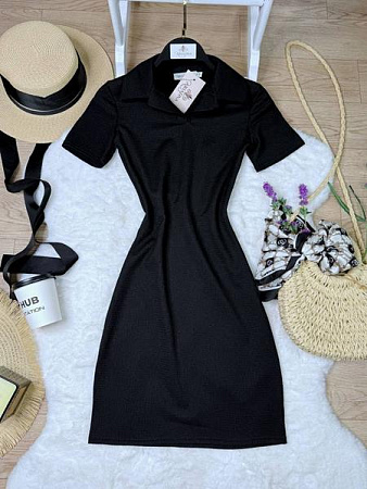 Платье Arina 2457 black - делук