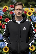 Кофта Спорт Zalov ZW1169 black - делук