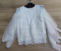 Блузка Emir Kids 46 white - делук
