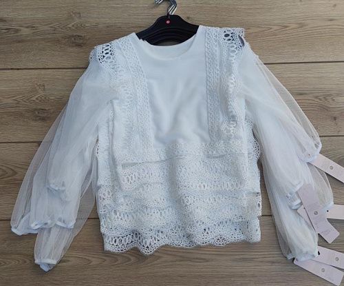 Блузка Emir Kids 46 white - делук