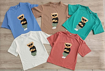 Футболка Miki Maki 202416 brown - делук