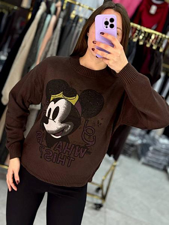 Свитер Arina 925-1 brown - делук