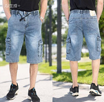 Шорты Lili 19189 l.blue - делук