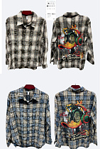 Рубашка Base 705-3 khaki - делук