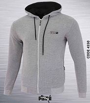 Кофта Спорт Azt 4550 grey - делук