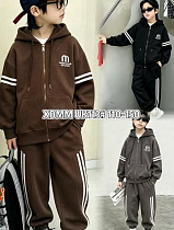 Костюм Спорт Chicwear UK113 grey - делук