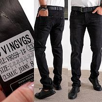 Джинсы Vingvgs V8059-1 black - делук