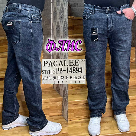 Джинсы God Baron PB-1489 blue - делук