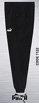 Штаны Спорт Azt 1122-1P black - делук