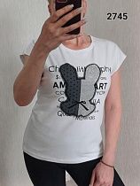Футболка Fsn 2745 white - делук
