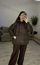 Худи S.Style 615 brown - делук