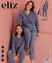 Пижама Disneyopt Kids 1130-15 grey (5-12)-old-1 - делук