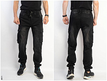 Джинсы God Baron 511 black - делук
