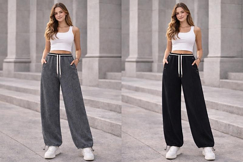 Штаны Спорт X-Ray 2685-1 grey - делук