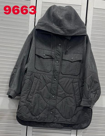 Куртка Comod 9663 grey - делук
