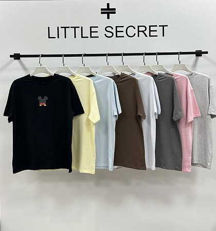 Футболка Little Secret 500446 d.grey - делук