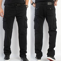 Штаны Maxim Jeans 1780-1 black - делук