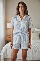 Пижама Trikotag T328 l.blue - делук