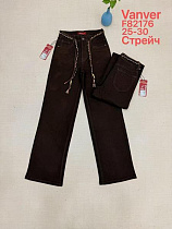 Джинсы Maxim Jeans F82176 brown - делук