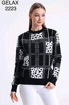 Свитер Julia 2223 black - делук