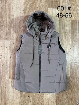 Жилетка Ayden 001 grey - делук