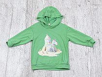 Худи Kindzer Clothes N34 l.green - делук