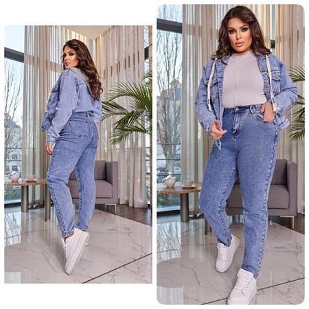 Джинсы Lady N 708 blue - делук