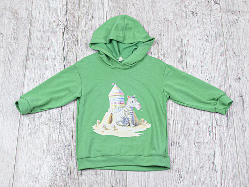 Худи Kindzer Clothes N34 l.green - делук