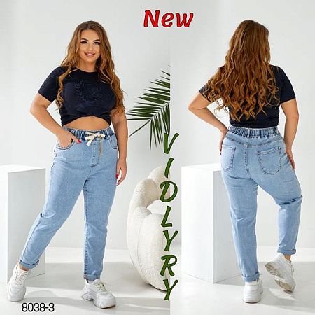 Джинсы Vidlyry 8038-3 l.blue - делук