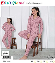 Пижама Disneyopt Kids 5009 pink (13-16) Пижама Disneyopt Kids 5009 pink (13-16) - делук