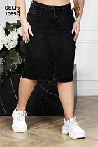 Юбка Ruxa 1065-1 black - делук