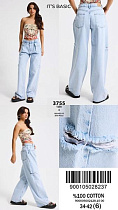 Джинсы Maxim Jeans 3755-12S6-3 l.blue - делук