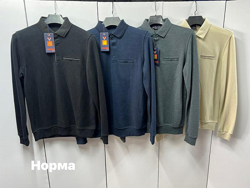 Свитер Navas VS3808 black - делук