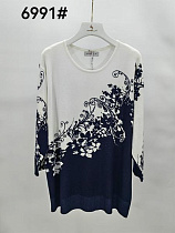 Свитер Yaoli 6991 navy - делук