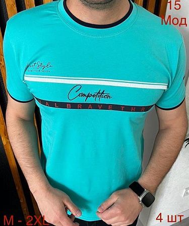 Футболка Надийка 15 l.blue (M-2XL) - делук