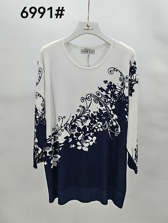 Свитер Yaoli 6991 navy - делук