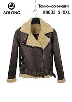 Куртка Immei W8833 brown - делук