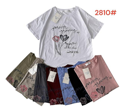 Футболка Katty 2810 mix - делук