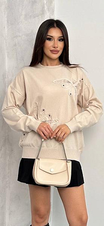Свитер Julia JL603 beige - делук