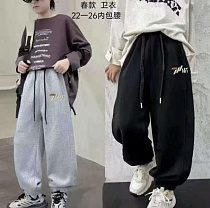 Штаны Спорт Farbique 805 grey - делук