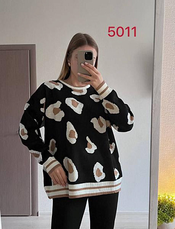 Свитер Fsn 5011 black - делук