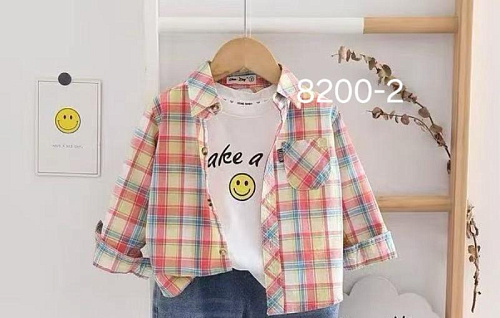 Рубашка Фунтик 8200-2 yellow - делук