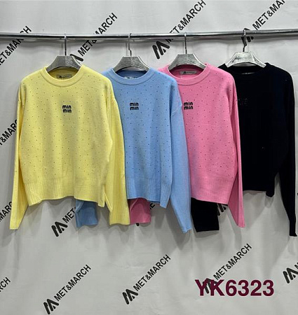 Свитер Met&March 6323 yellow - делук