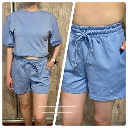 Костюм Sport Style 1249 l.blue - делук
