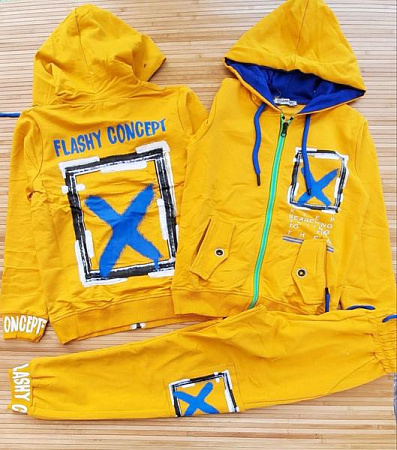 Костюм Спорт Meloria ML4907 yellow - делук