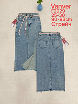 Юбка Vanver F2029 blue - делук